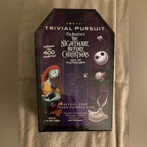 Disney nightmare before Xmas collectors edition trivial pursuit